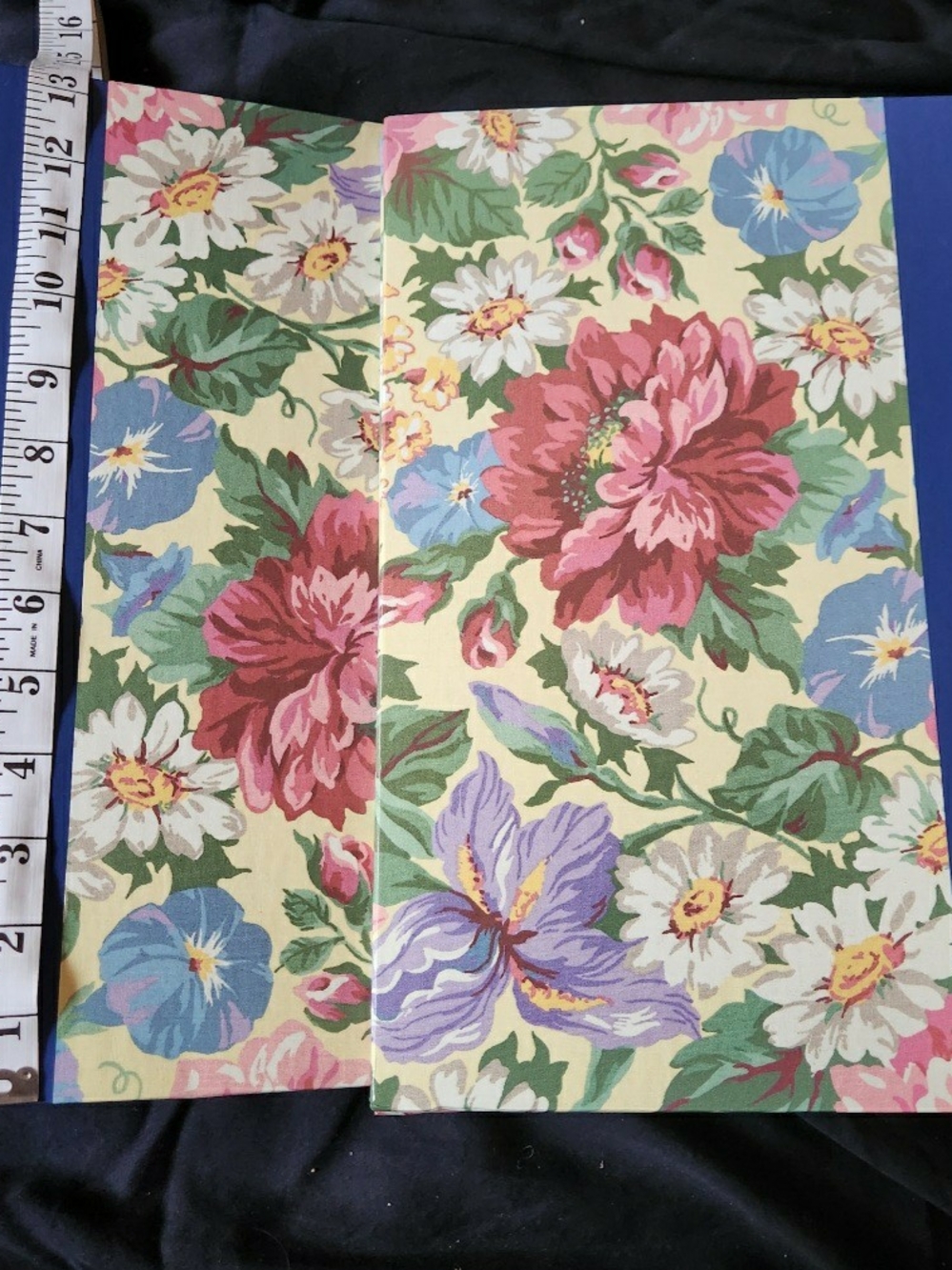 Vintage Holson Floral 4x6 Photo Album Memory Book Scrapbook Binder